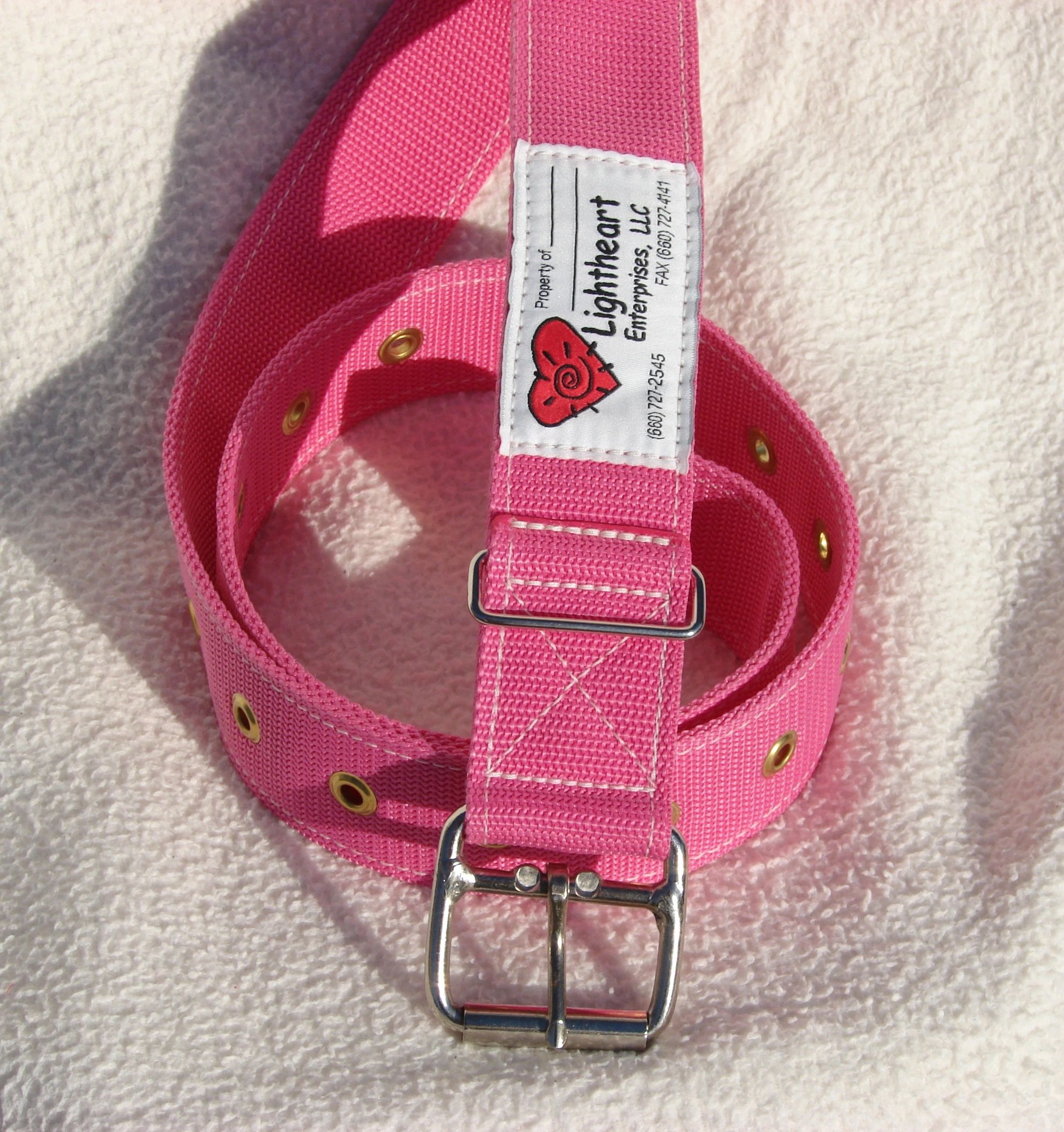 Pink gait belt hot sale